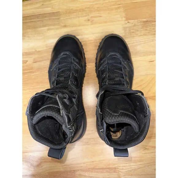 Danner Scorch Side Zip Hot 6&quot; Tactical Military Boots Black 25730 Mens 10.5 GUC