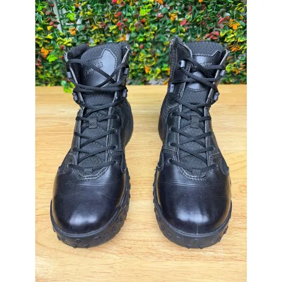 Danner Scorch Side Zip Hot 6&quot; Tactical Military Boots Black 25730 Mens 10.5 GUC
