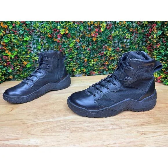 Danner Scorch Side Zip Hot 6&quot; Tactical Military Boots Black 25730 Mens 10.5 GUC
