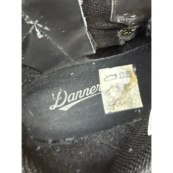 Danner Scorch Side Zip Hot 6&quot; Tactical Military Boots Black 25730 Mens 10.5 GUC