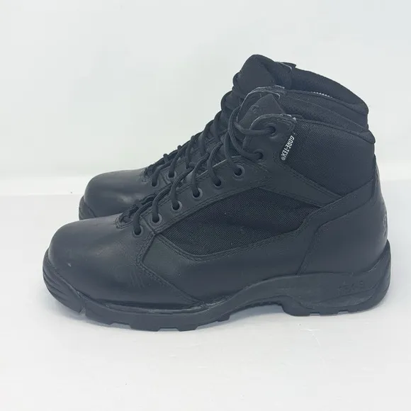 Danner Striker 45 GTX Men's Police Military Boots Size 7.5 D Black Leather 43027