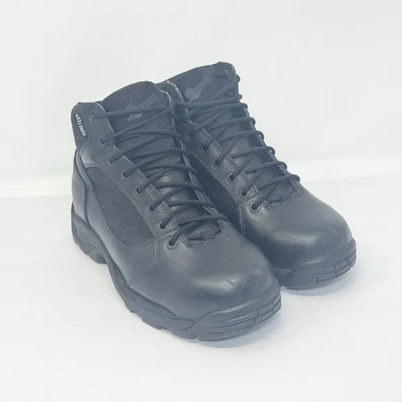 Danner Striker 45 GTX Men's Police Military Boots Size 7.5 D Black Leather 43027