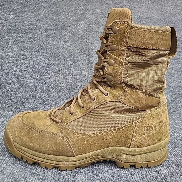 Danner Tanicus 8&quot; Mojave Tan Leather Tactical Military Boots 55316 Men's 8 D