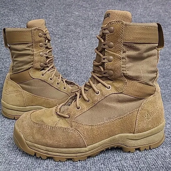 Danner Tanicus 8&quot; Mojave Tan Leather Tactical Military Boots 55316 Men's 8 D