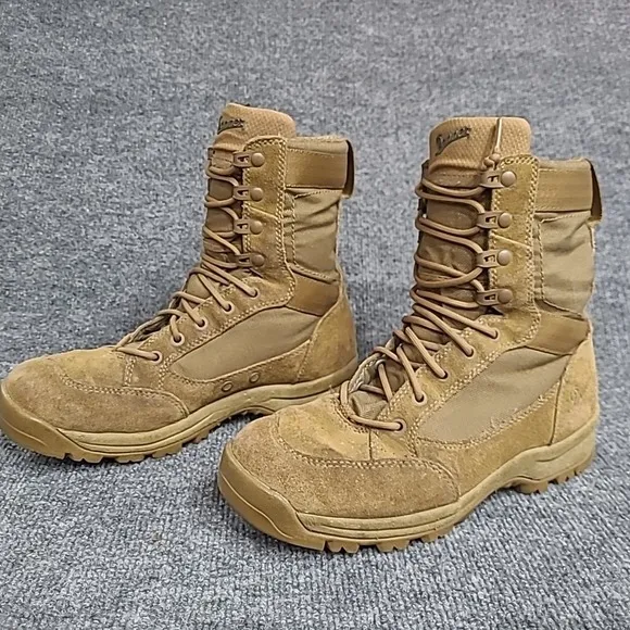 Danner Tanicus 8&quot; Mojave Tan Leather Tactical Military Boots 55316 Men's 8 D