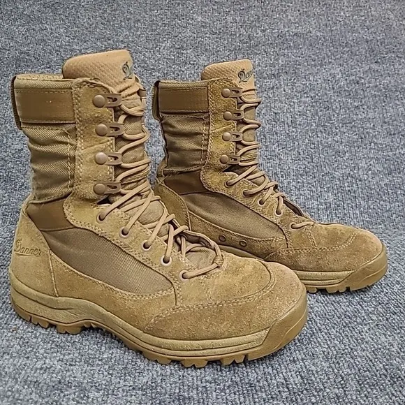 Danner Tanicus 8&quot; Mojave Tan Leather Tactical Military Boots 55316 Men's 8 D