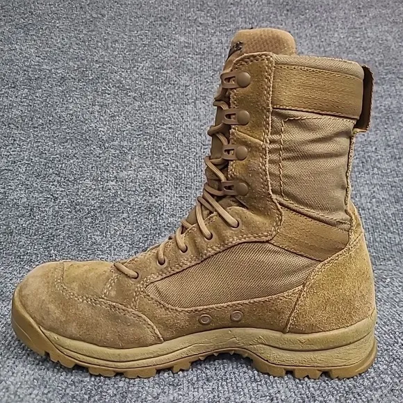 Danner Tanicus 8&quot; Mojave Tan Leather Tactical Military Boots 55316 Men's 8 D