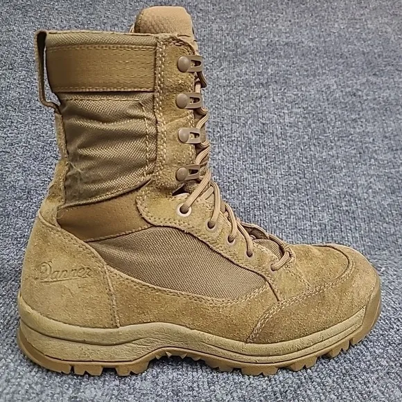 Danner Tanicus 8&quot; Mojave Tan Leather Tactical Military Boots 55316 Men's 8 D