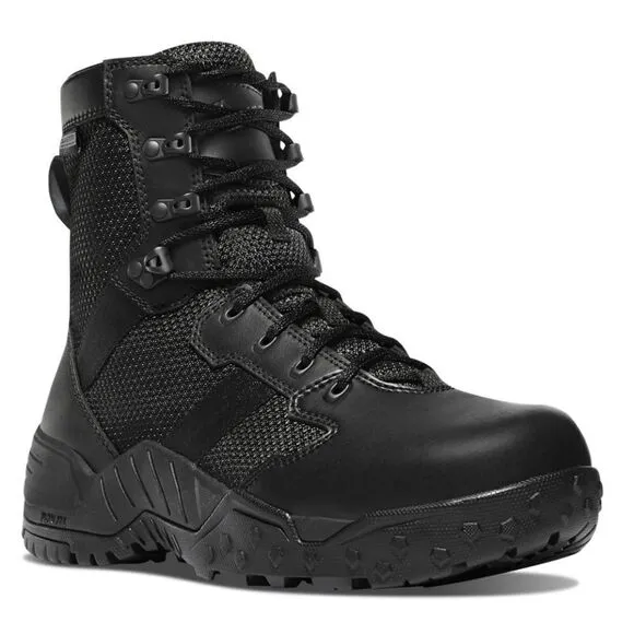 Danner Scorch Side Zip 8&quot; Black Danner Dry Waterproof Combat Tactical Boots 7