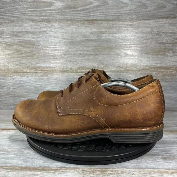 Dansko Men's Josh Brown Leather Lace Up Oxford Shoes Size EU 46 US 13