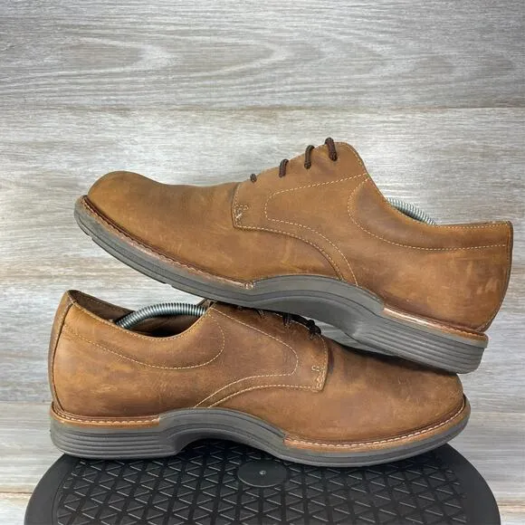 Dansko Men's Josh Brown Leather Lace Up Oxford Shoes Size EU 46 US 13