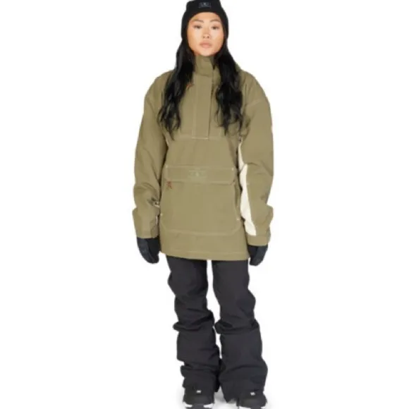 DC Shoes WOMEN'S SAVVY 10K INSULATED SNOWBOARD ANORAK JACKET Medium
