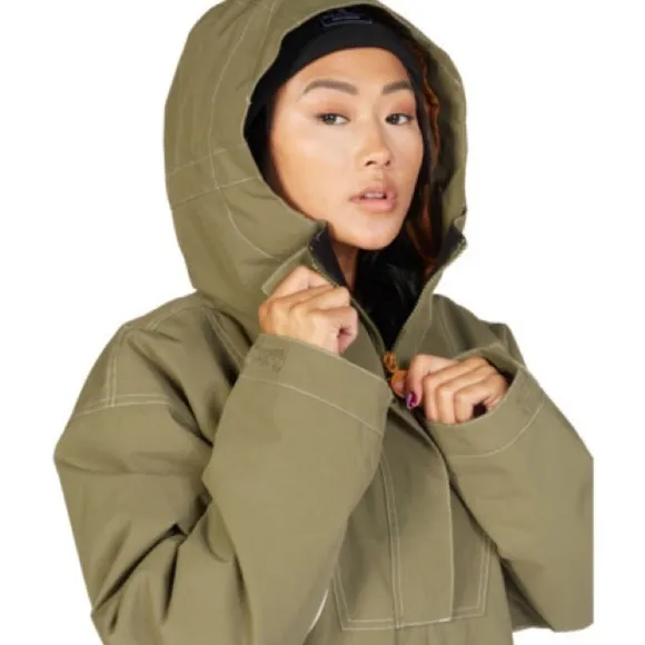 DC Shoes WOMEN'S SAVVY 10K INSULATED SNOWBOARD ANORAK JACKET Medium
