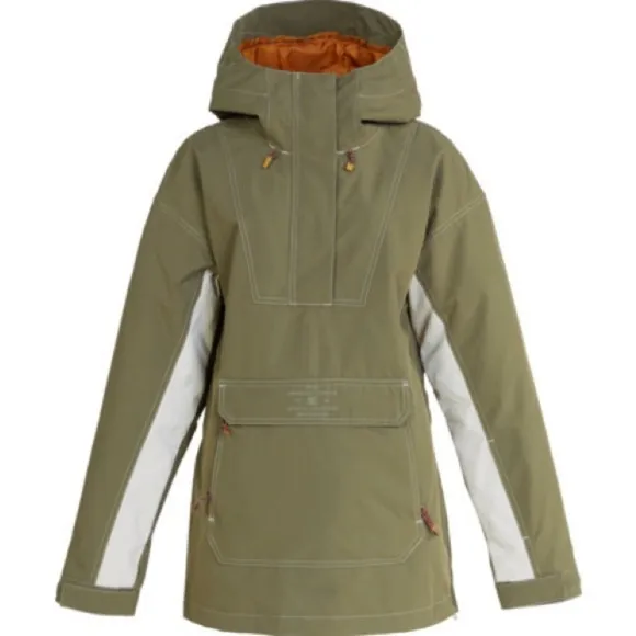 DC Shoes WOMEN'S SAVVY 10K INSULATED SNOWBOARD ANORAK JACKET Medium