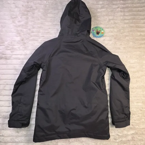 DC x Kevin Lyons Coat Mens XS 10K Black Snowboard Ski Winter Jacket Cartoon RARE