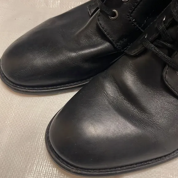Diesel Black Military style Boots