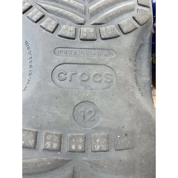 Disney Crocs Size 12 50th Anniversary Shoes Clogs‎ Comfort Slip On