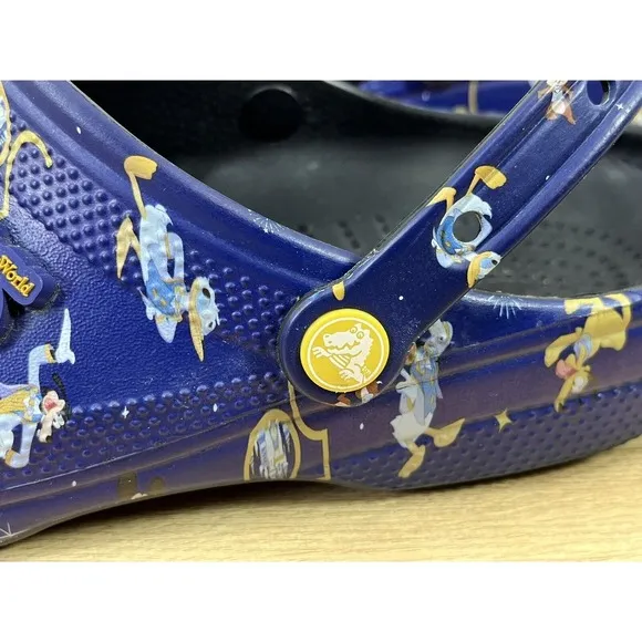 Disney Crocs Size 12 50th Anniversary Shoes Clogs‎ Comfort Slip On