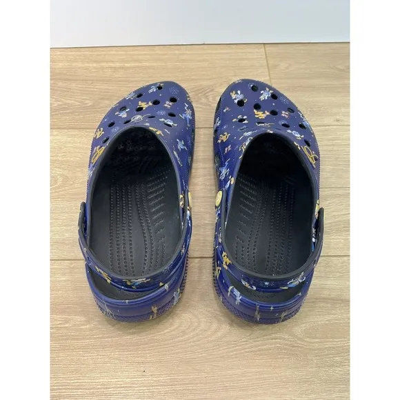 Disney Crocs Size 12 50th Anniversary Shoes Clogs‎ Comfort Slip On