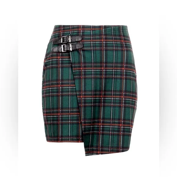 Disturbia Brigid Short Kilt Skirt Size US 4 / UK 8