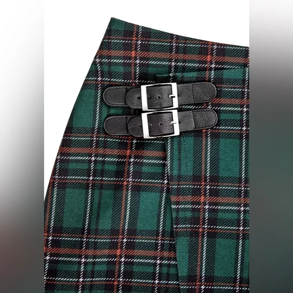 Disturbia Brigid Short Kilt Skirt Size US 4 / UK 8