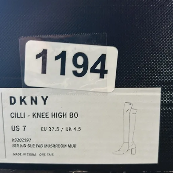 DKNY Cilli Knee High Boot Size 7