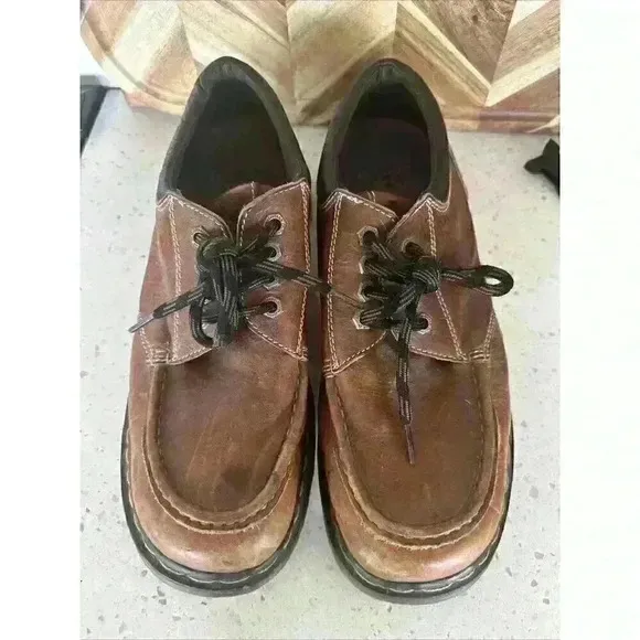 Doc‎ Martins platfom shoes peanut vitage 90 size 10 style code 8A25