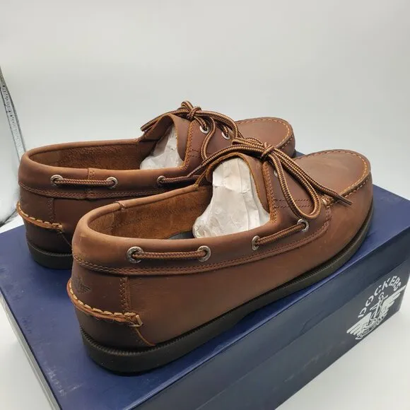 Dockers Men’s Vargas Leather Handsewn Boat Shoe | 11.5 W | NWT