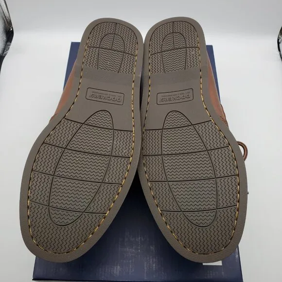 Dockers Men’s Vargas Leather Handsewn Boat Shoe | 11.5 W | NWT