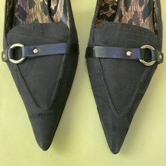 Dolce &amp; Gabbana canvas/leather shoes