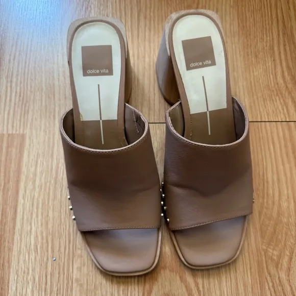 Dolce Vita Amino Heeled Slide Sz 9
