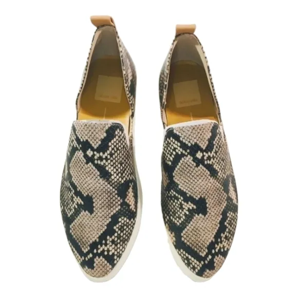 Dolce Vita‎ Sabbeth Snake Skin Print Slip on Sneaker Stella