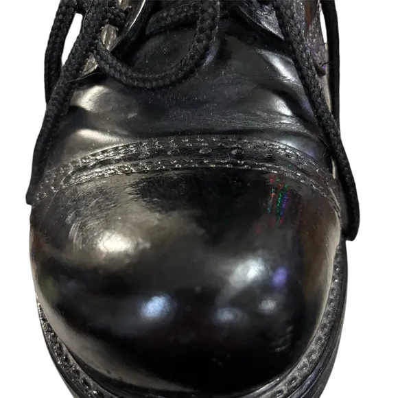 DOUBLE‎ HH men’s size 9.5 Jump Boots 975 Cap Toe Military Paratrooper boots