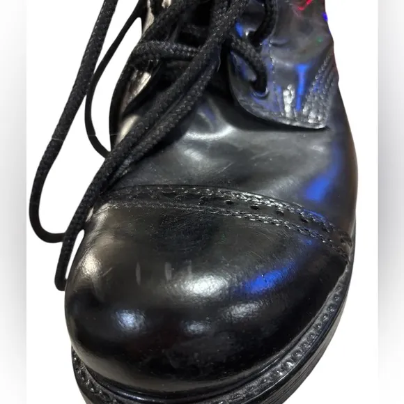 DOUBLE‎ HH men’s size 9.5 Jump Boots 975 Cap Toe Military Paratrooper boots