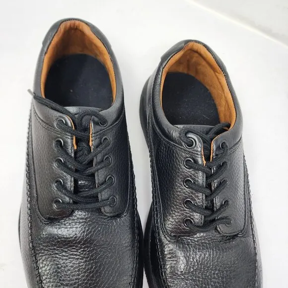 Dr. Comfort Stallion Men's Therapeutic Black Leather Shoes Size 11.5W