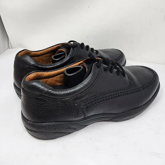 Dr. Comfort Stallion Men's Therapeutic Black Leather Shoes Size 11.5W