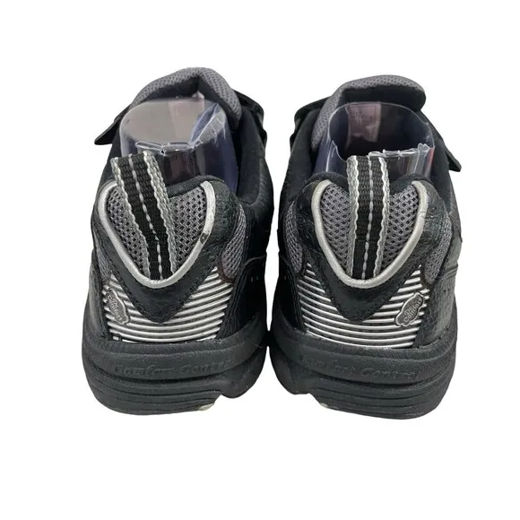 Dr. Comfort Winner 5710 Men's Black Leather Lace Up Athletic Sneaker Shoes 10.5M
