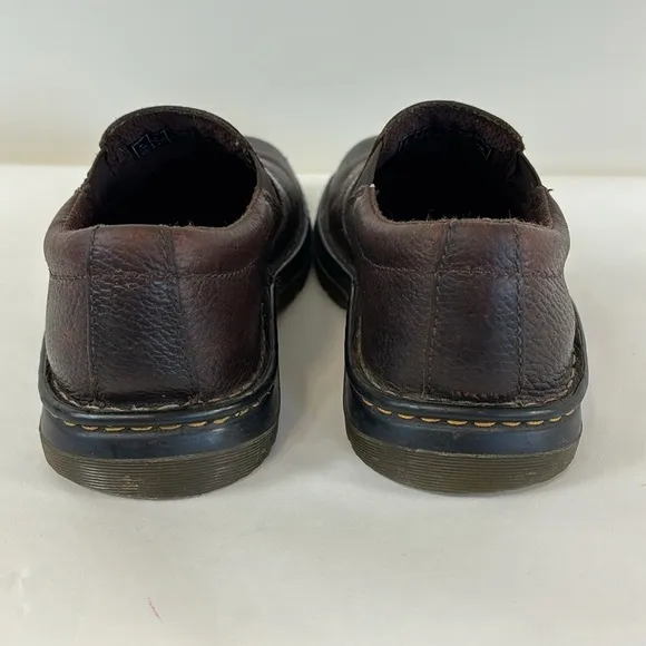 Dr Martens Bryce Air Wair Genuine Leather Brown Leather Oxford Shoes