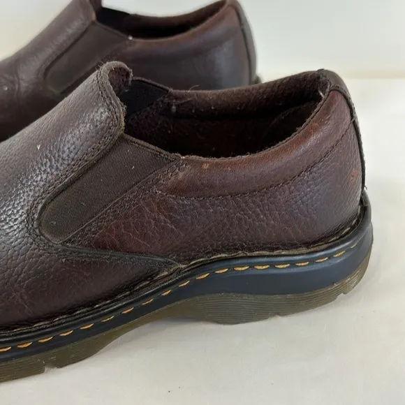 Dr Martens Bryce Air Wair Genuine Leather Brown Leather Oxford Shoes