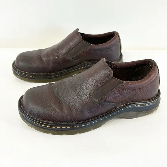 Dr Martens Bryce Air Wair Genuine Leather Brown Leather Oxford Shoes