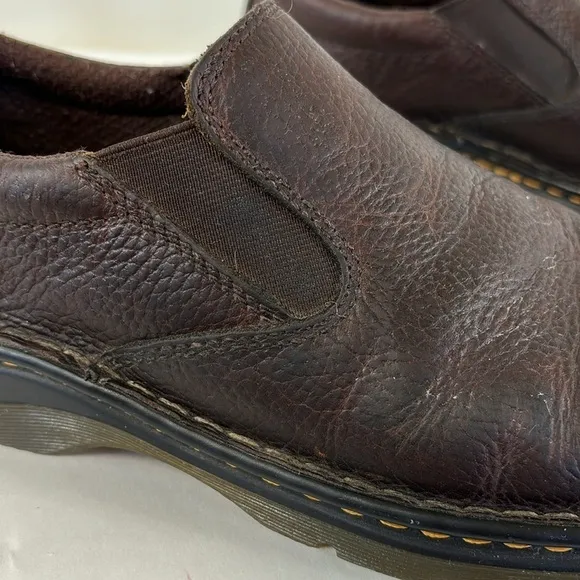 Dr Martens Bryce Air Wair Genuine Leather Brown Leather Oxford Shoes