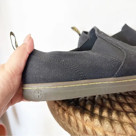 Dr Martens Dale Canvas Slip On Shoes Sneakers Mens Size 12