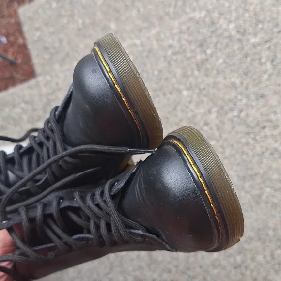 Dr. Martens Kids 1460 8-eye Chukka Military Boots Black Size US 2