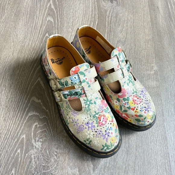 Dr. Martens Mary Jane Floral Mash Up