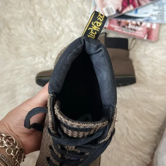 Dr. Martens Military Green Soft Boots