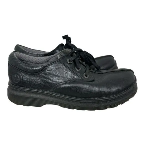 Dr. Martens nevin black leather shoes size M9/W10