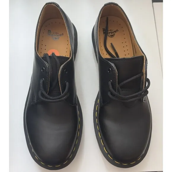 Dr. Martens  Oxford Shoes 11838 Men’s 11 Black Smooth Leather NWOT - NWOB