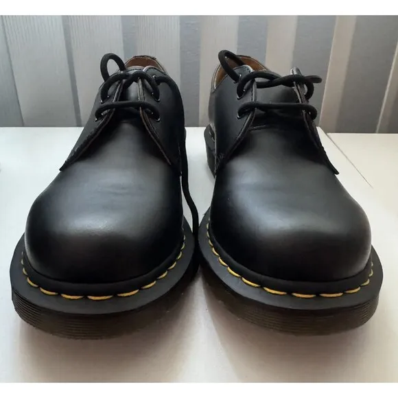 Dr. Martens  Oxford Shoes 11838 Men’s 11 Black Smooth Leather NWOT - NWOB