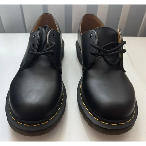 Dr. Martens  Oxford Shoes 11838 Men’s 11 Black Smooth Leather NWOT - NWOB
