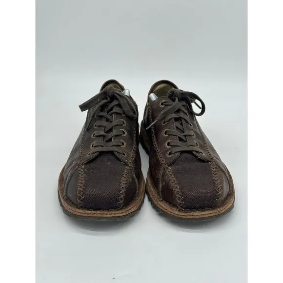 Dr. Martens Shoes Mens 12M Brown Leather Oxford Lace Up Comfort Low-Top 11672